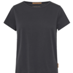 Funky Buddha γυναικείο μονόχρωμο t-shirt FBL013-103-04