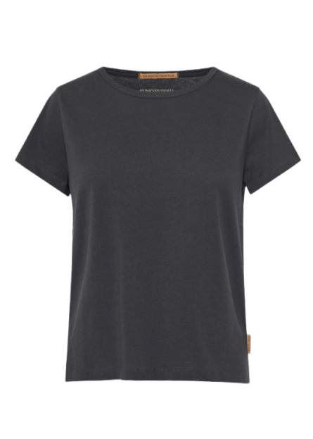 Funky Buddha γυναικείο μονόχρωμο t-shirt FBL013-103-04