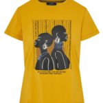 Funky Buddha γυναικείο t-shirt με τύπωμα FBL013-122-04