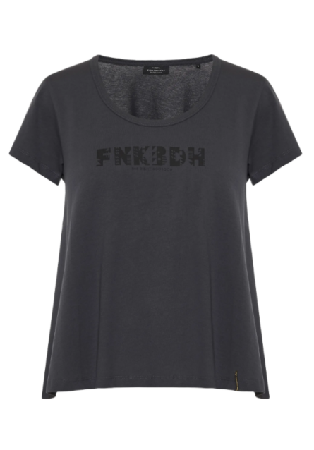 Funky Buddha γυναικείο t-shirt με τύπωμα FBL013-128-04