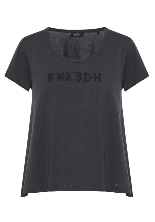 Funky Buddha γυναικείο t-shirt με τύπωμα FBL013-128-04