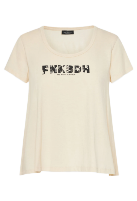 Funky Buddha γυναικείο t-shirt με τύπωμα FBL013-128-04