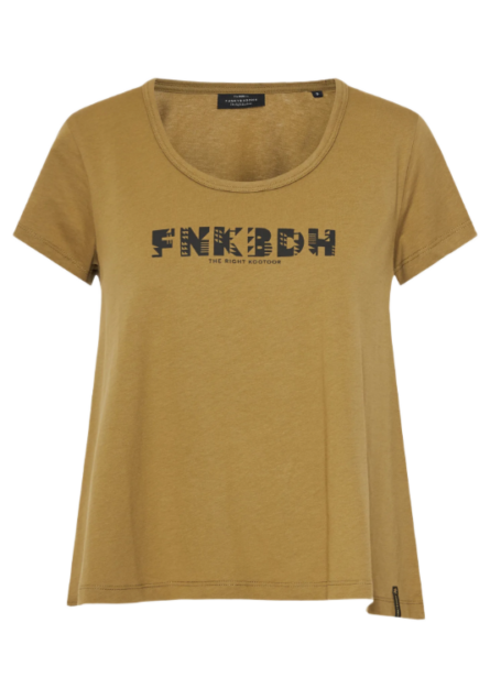 Funky Buddha γυναικείο t-shirt με τύπωμα FBL013-128-04