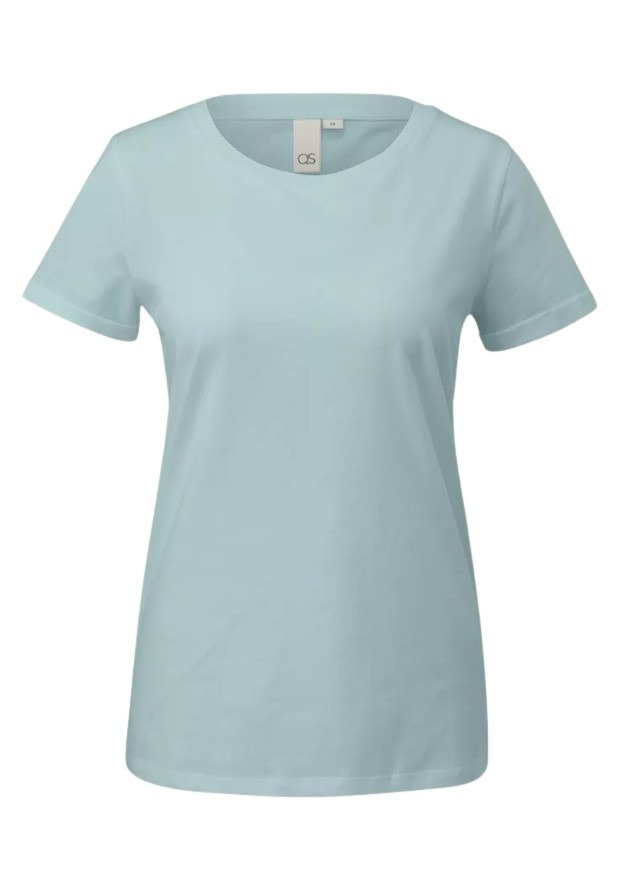 S'Oliver γυναικείο μονόχρωμο κοντομάνικο t-shirt 2163612 S'Oliver γυναικείο μονόχρωμο κοντομάνικο t-shirt 2163612