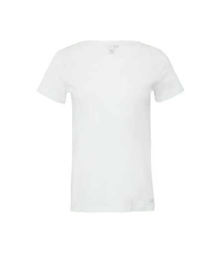 S'Oliver γυναικείο μονόχρωμο κοντομάνικο t-shirt 2163612