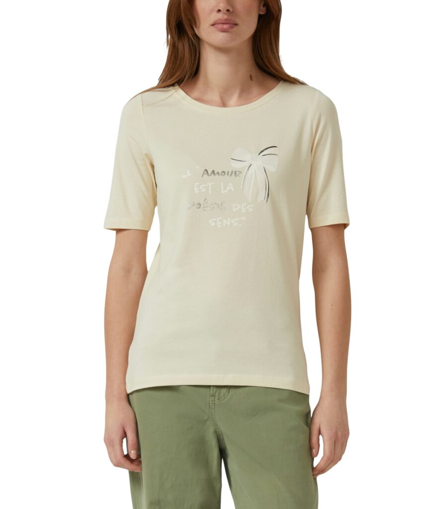 S'Oliver γυναικείο t-shirt slim fit με τύπωμα 2174355