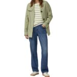 S'Oliver γυναικείο αδιάβροχο trench coat σε στενή γραμμή 2173526