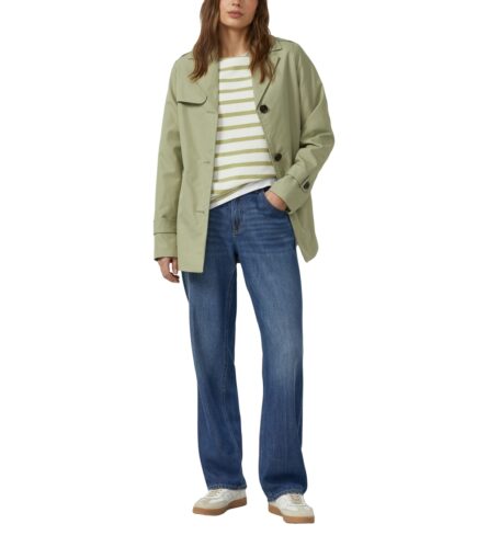 S'Oliver γυναικείο αδιάβροχο trench coat σε στενή γραμμή 2173526