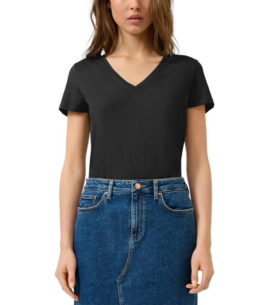 S'Oliver γυναικείο μονόχρωμο t-shirt 2175256