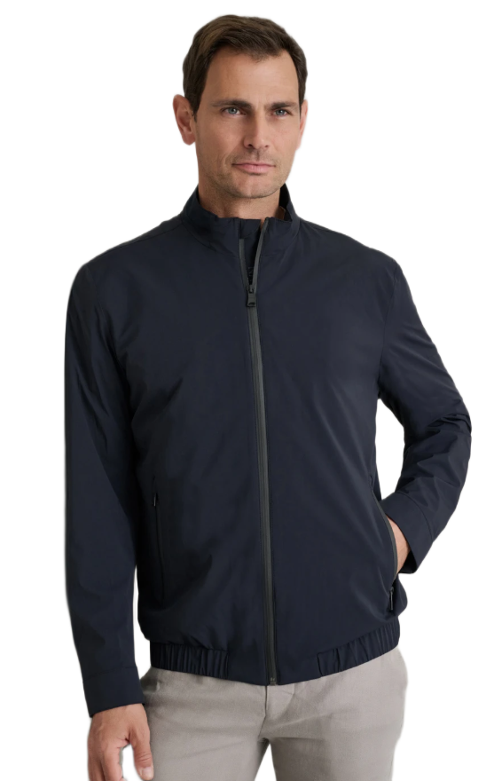 Navy & Green ανδρικό μπουφάν τύπου bomber 24HS.032