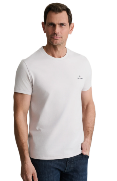 Navy & Green ανδρικό μονόχρωμο t-shirt 24MO.001/P.3