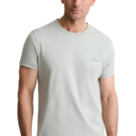 Navy & Green ανδρικό μονόχρωμο t-shirt 24MO.001/P.3
