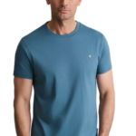 Navy & Green ανδρικό μονόχρωμο t-shirt 24MO.001/P.3