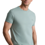 Navy & Green ανδρικό μονόχρωμο t-shirt 24MO.001/P.3