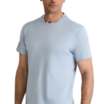 Navy & Green ανδρικό μονόχρωμο t-shirt 24EY.039/R