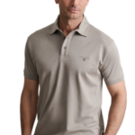 Navy & Green ανδρικό μονόχρωμο polo 24EY.039/1PL
