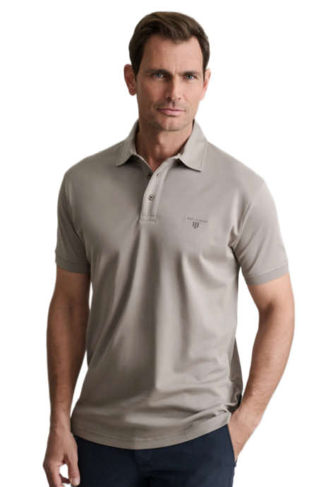 Navy & Green ανδρικό μονόχρωμο polo 24EY.039/1PL
