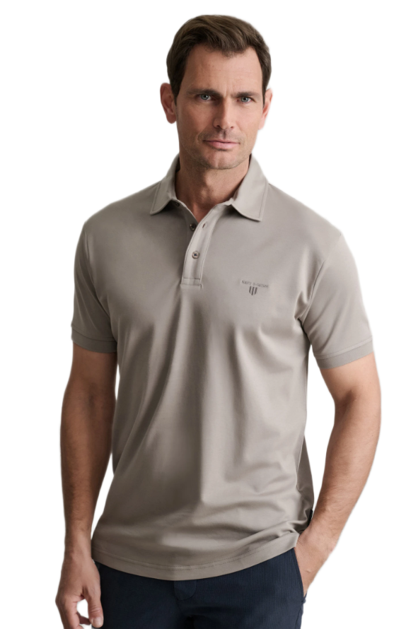 Navy & Green ανδρικό μονόχρωμο polo 24EY.039/1PL Navy & Green ανδρικό μονόχρωμο polo 24EY.039/1PL