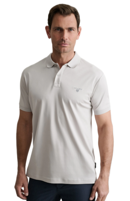 Navy & Green ανδρικό μονόχρωμο polo 24EY.039/2PL