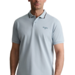 Navy & Green ανδρικό μονόχρωμο polo 24EY.040/1PL