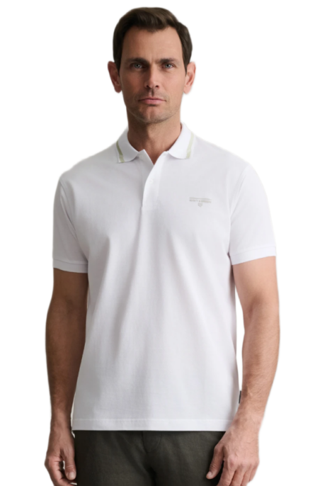 Navy & Green ανδρικό μονόχρωμο polo 24EY.040/1PL