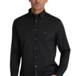 Navy & Green ανδρικό μονόχρωμο πουκάμισο Comfort Fit 24NG.SD61/1B.8