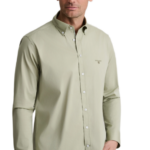 Navy & Green ανδρικό μονόχρωμο πουκάμισο Comfort Fit 24NG.SD61/1B.8