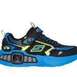 Skechers παιδικό αθλητικό παπούτσι με φωτάκια για μικρό αγόρι 400151L_BBLM