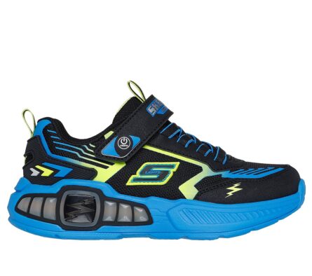 Skechers παιδικό αθλητικό παπούτσι με φωτάκια για μικρό αγόρι 400151L_BBLM