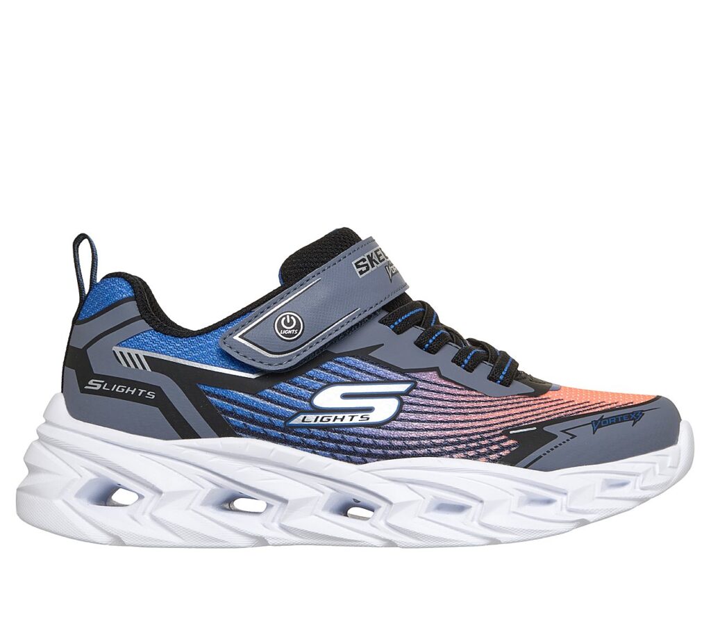 Skechers παιδικό αθλητικό παπούτσι με φωτάκια για μικρό αγόρι 400590L_BBOR
