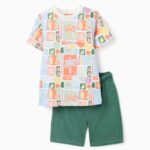 Zippy παιδικό σετ για αγόρι t-shirt με βερμούδα ZKBAP0602_26012