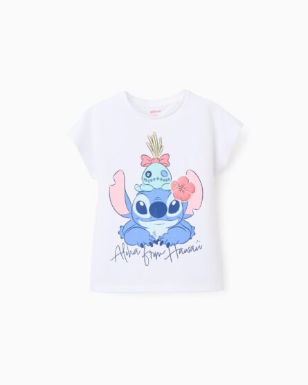 Zippy παιδικό t-shirt για κορίτσι με τύπωμα Stitch ZKGAP0303_26031