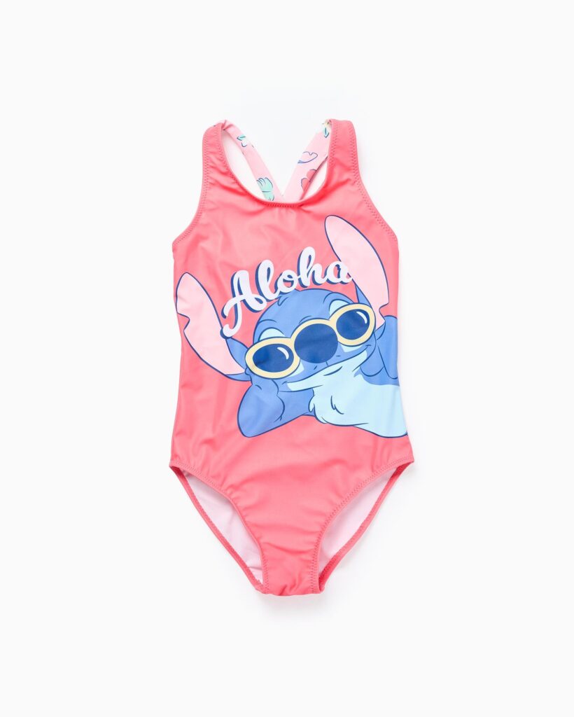 Zippy παιδικό ολόσωμο μαγιό για κορίτσι με τον Stitch ZKGAP0704_26001
