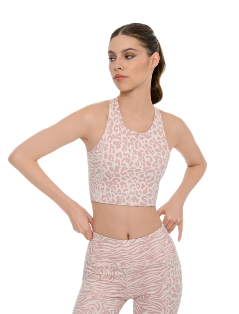 Bdtk γυναικείο αθλητικό μπουστάκι animal print 1261-906624