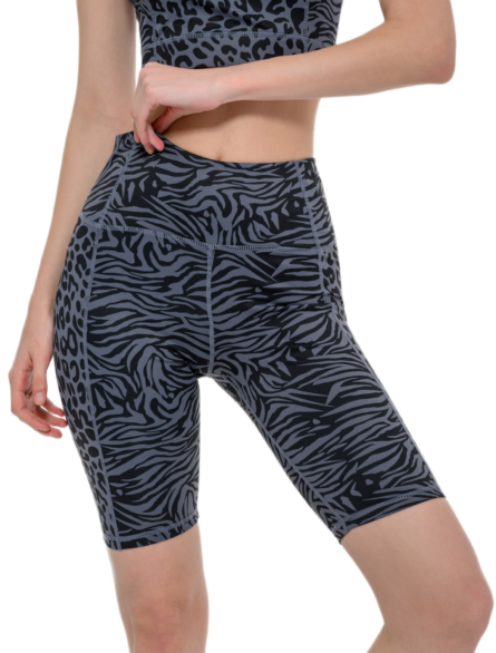 Bdtk γυναικείο αθλητικό ποδηλατικό κολάν animal print 1261-906614