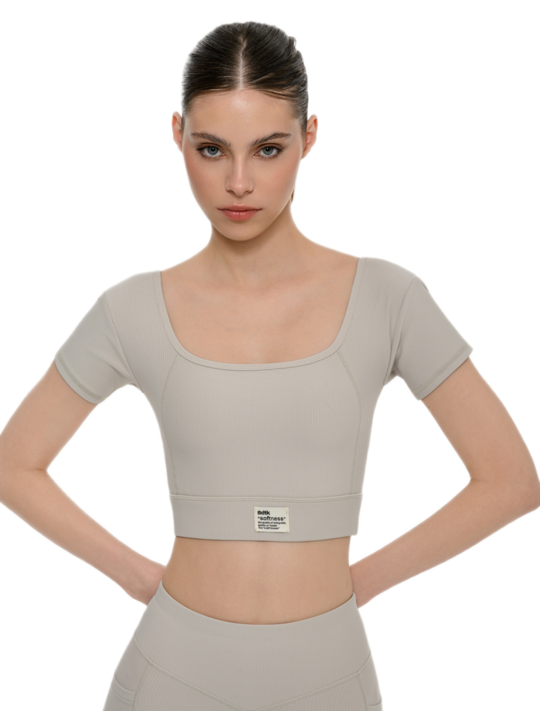 Bdtk γυναικείο αθλητικό rib μπουστάκι `SOFTNESS GYM` 1261-908124