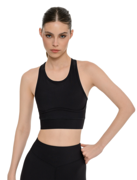 Bdtk γυναικείο αθλητικό rib μπουστάκι `SOFTNESS GYM`1261-908024