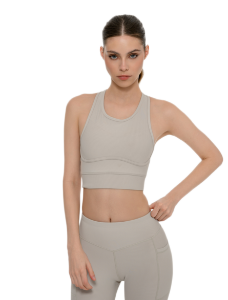 Bdtk γυναικείο αθλητικό rib μπουστάκι `SOFTNESS GYM`1261-908024