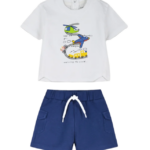 Energiers βρεφικό καλοκαιρινό σετ t-shirt/σορτς για μωρό αγοράκι 11-226459-0