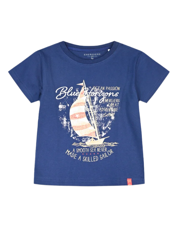 Energiers παιδικό t-shirt με καλοκαιρινό τύπωμα για αγόρι 12-226127-5