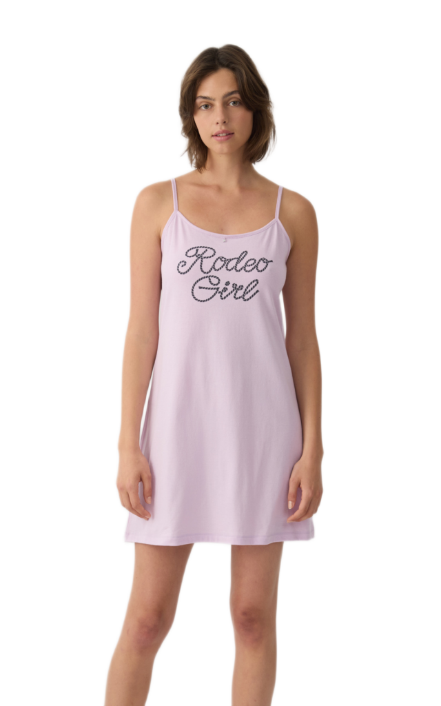 Minerva Rodeo Girl γυναικείο νυχτικό με τιράντες 90-53241-274