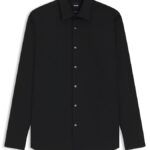 Boss ανδρικό πουκάμισο μακρυμάνικο slim fit 50469345