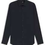 Boss ανδρικό πουκάμισο μακρυμάνικο slim fit 50469345