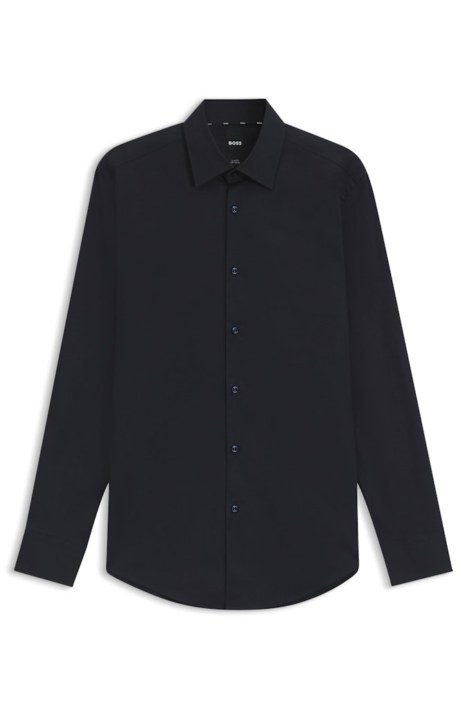 Boss ανδρικό πουκάμισο μακρυμάνικο slim fit 50469345