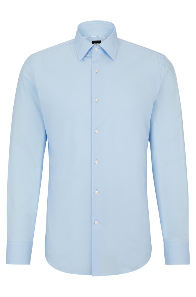 Boss ανδρικό πουκάμισο μακρυμάνικο slim fit 50469345