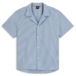 Boss ανδρικό κοντομάνικο πουκάμισο beachwear 50540037