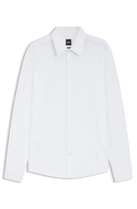 Boss ανδρικό πουκάμισο μακρυμάνικο slim fit 50560706