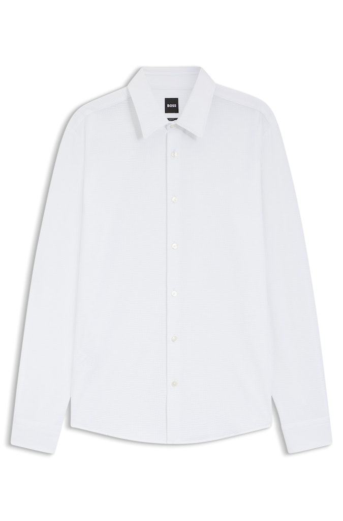 Boss ανδρικό πουκάμισο μακρυμάνικο slim fit 50560706