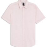 Boss ανδρικό κοντομάνικο πουκάμισο slim fit 50560724