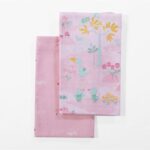 Nef-Nef Spring Happiness σετ βρεφικά σεντόνια λίκνου 2τμχ 039594